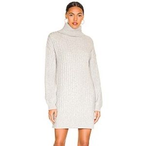 SANCTUARY Cozy Nites Gray Sweater Dress from Revolve XS